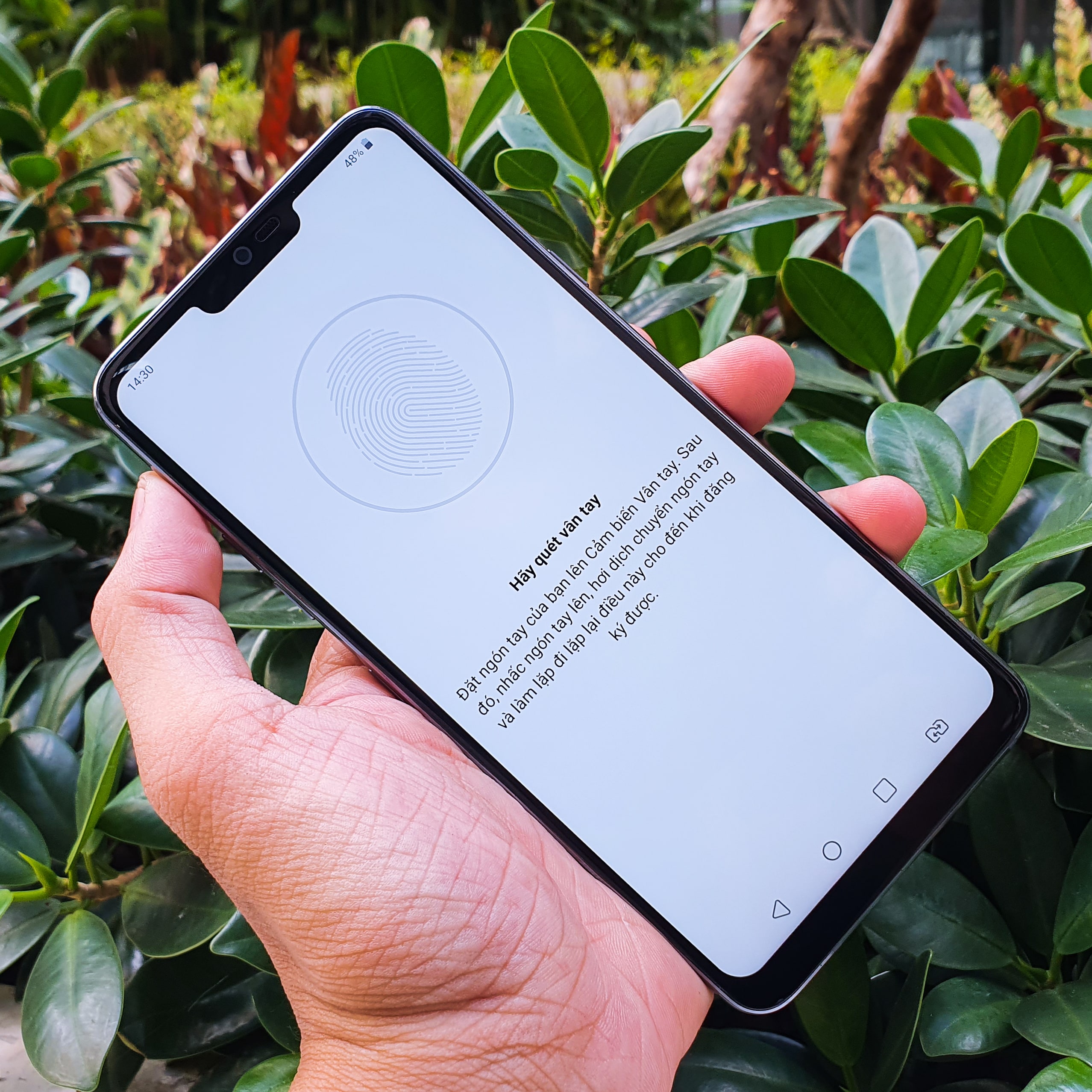 cách kiểm tra LG G7, LG G8 cũ vân tay