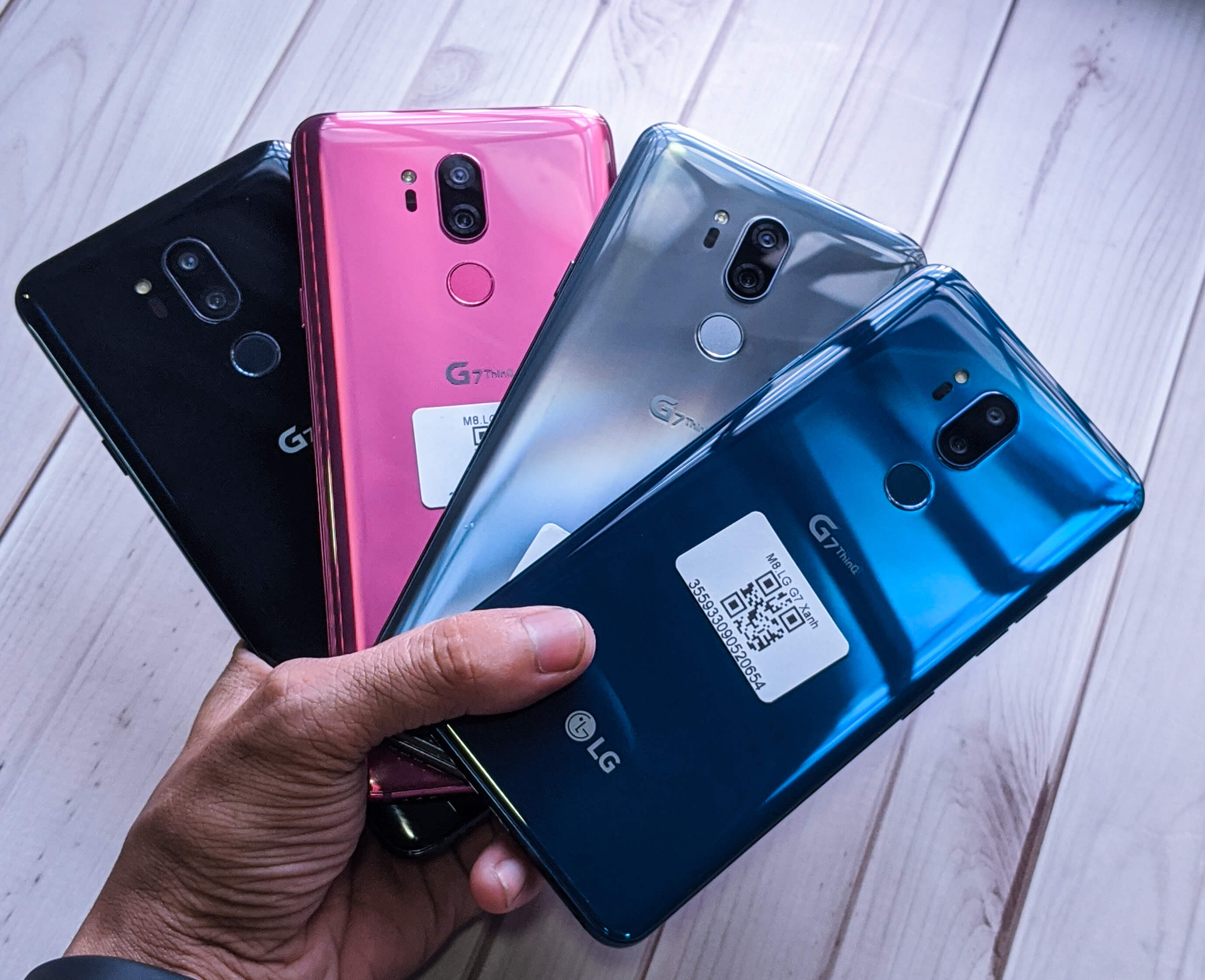 thiết kế lg g7 cũ