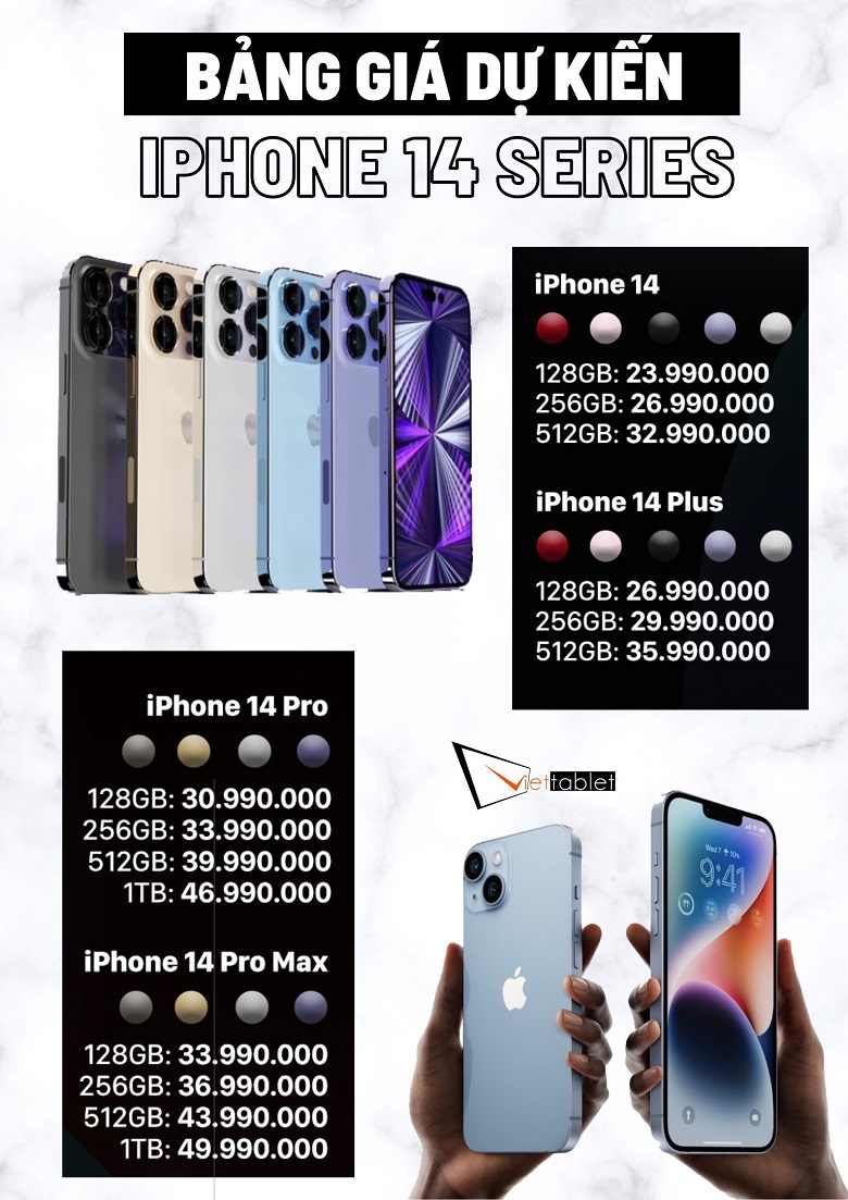 Giá iPhone 14 Pro Max: Với tính năng vượt trội và thiết kế sang trọng, iPhone 14 Pro Max được mong đợi sẽ có giá khá cao. Nếu bạn đang quan tâm đến giá bán của sản phẩm này, hãy lướt qua hình ảnh liên quan để tìm hiểu thông tin chi tiết.