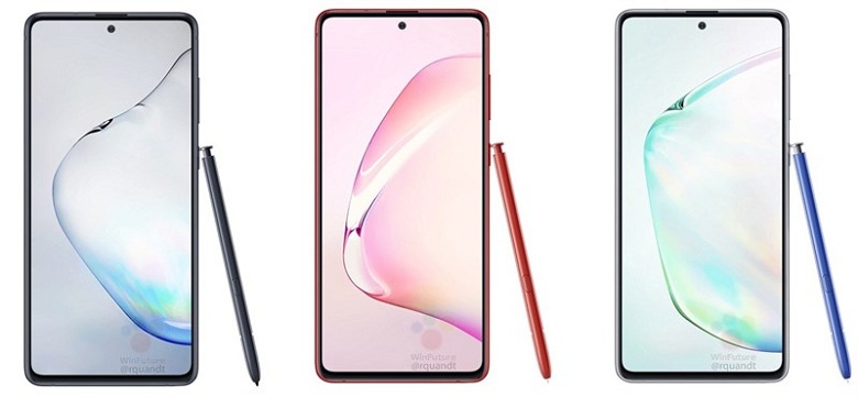 samsung note 10 lite camera specs