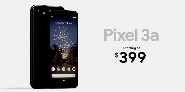 giá của pixel 3a và 3axl