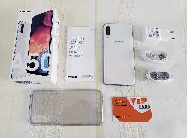 samsung a50 box