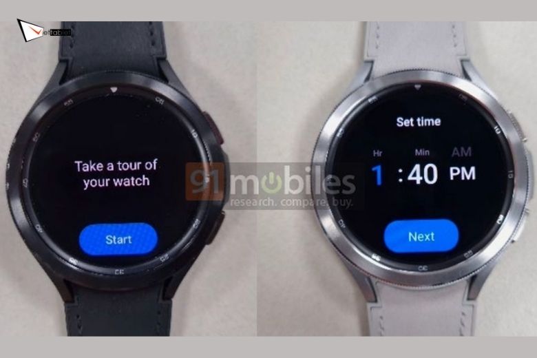 Samsung Galaxy Watch 4: Chỉ cần một cái nhìn thoáng qua là bạn sẽ hiểu ngay tại sao chiếc đồng hồ thông minh này đang làm mưa làm gió trên thị trường. Với thiết kế tinh tế, tích hợp nhiều tính năng đáng mơ ước và khả năng tương thích với nhiều thiết bị khác, Samsung Galaxy Watch 4 sẽ là điểm tựa hoàn hảo cho mọi hoạt động của bạn.